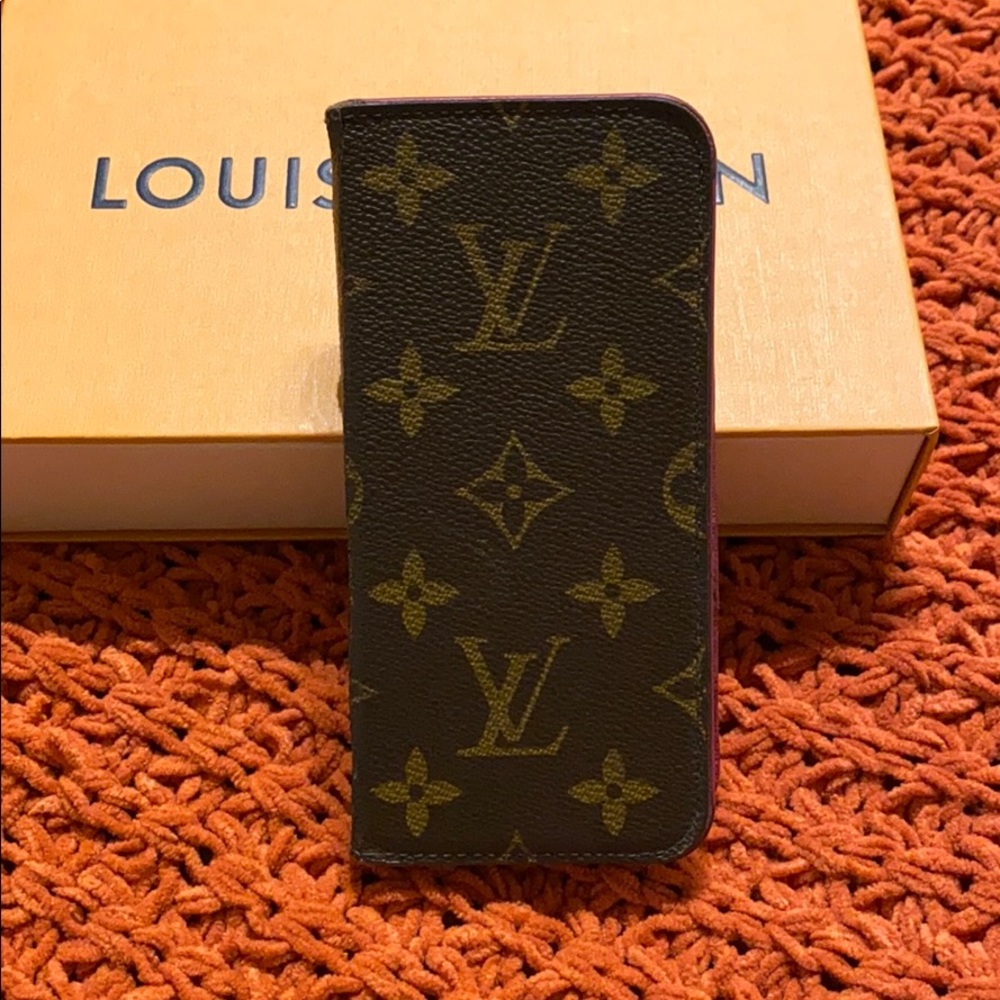 Louis Vuitton iPhone X Case Folio